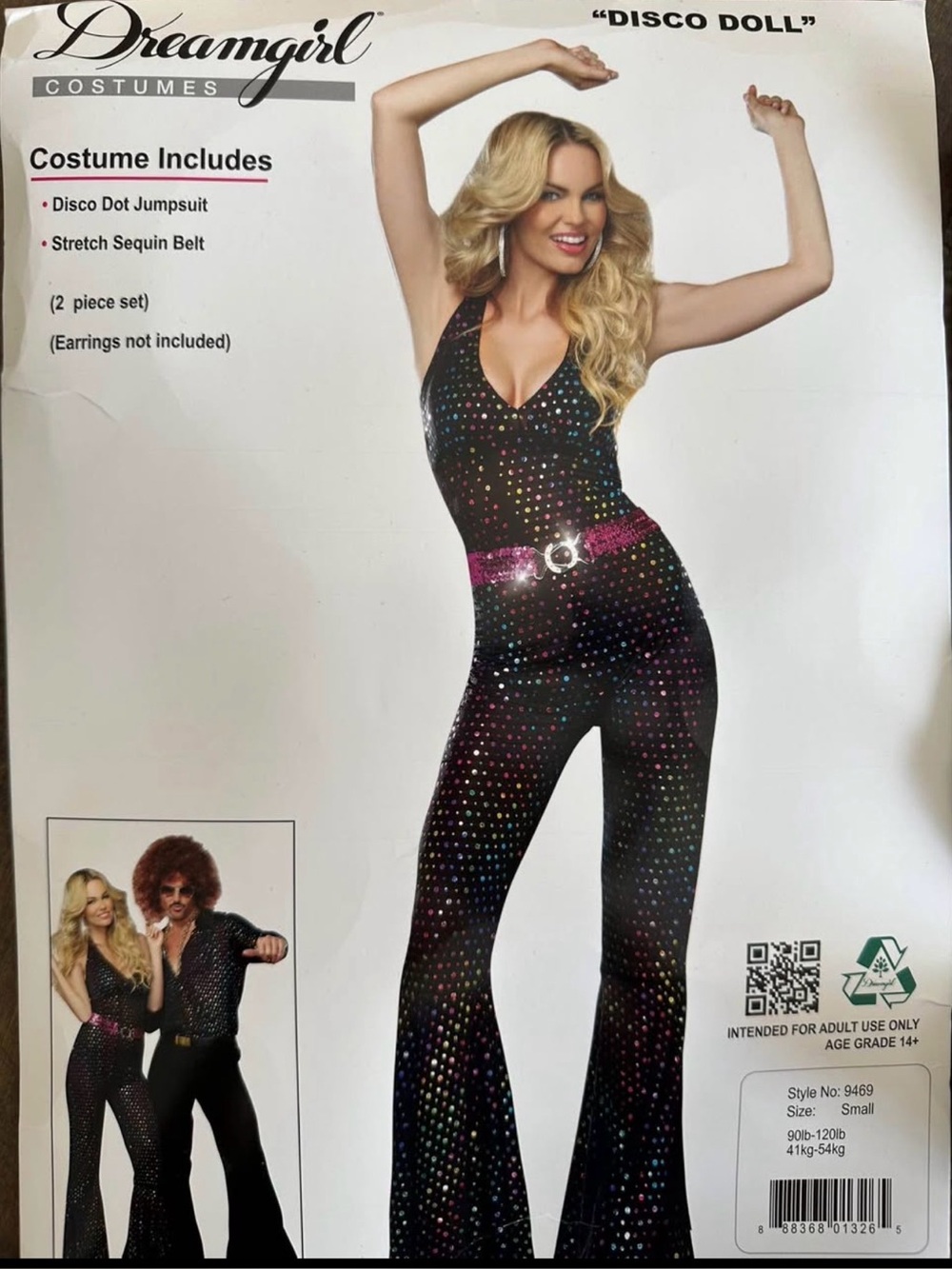 DISCO DOLL COSTUME - Picture 5 of 5